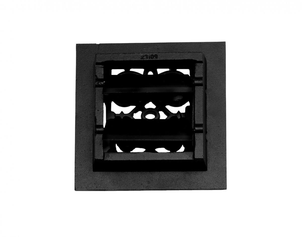 Cast Floor Heat Register Vent 6x22 S469