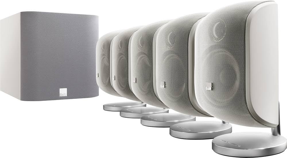 Matte White Satellite Speaker S3085