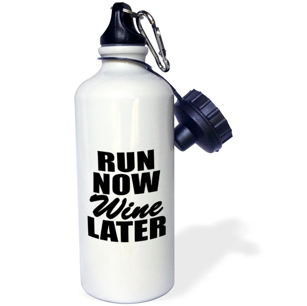 Black Sports Water Bottle 21oz I79791