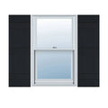 Black Vinyl Board-n-Batten Shutters P7221