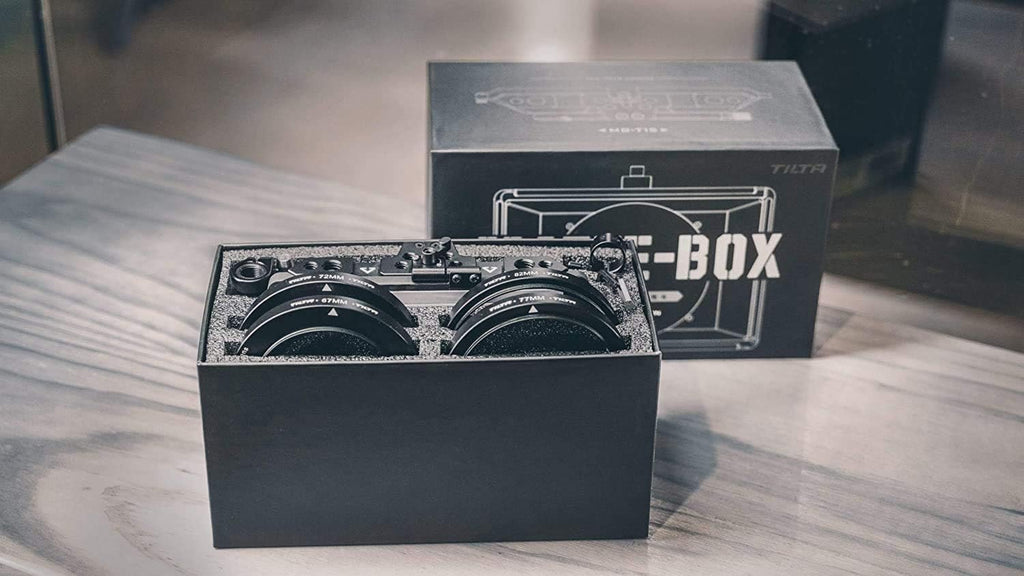 Mini Matte Box MB-T15 with Four Lens Adapter Rings F182