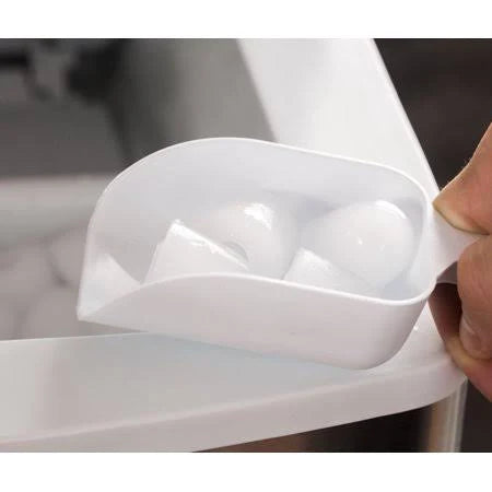 Portable Stainless Steel Ice Maker N7657