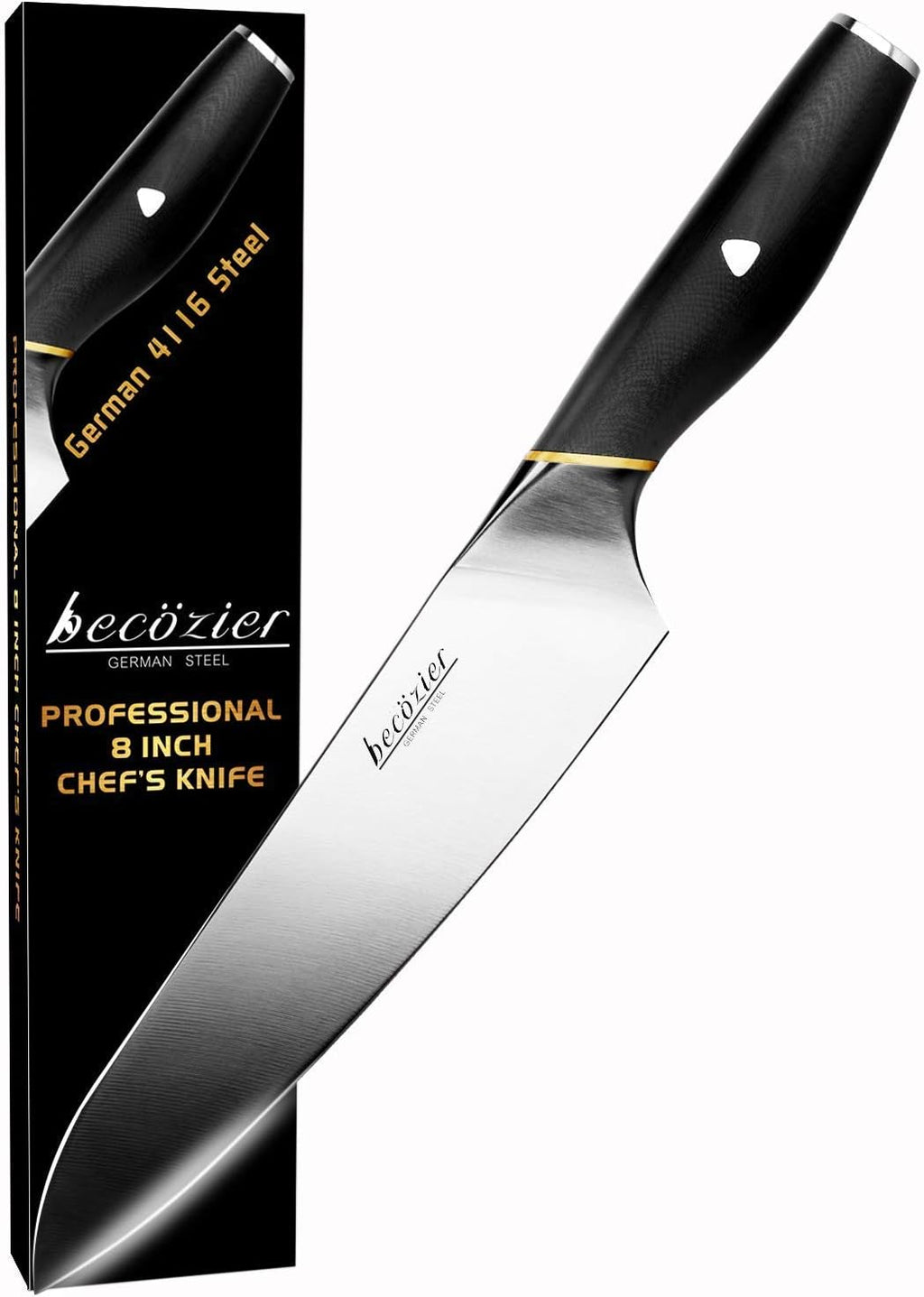 8 inch German High Carbon Stainless Steel Chef Knife B913724