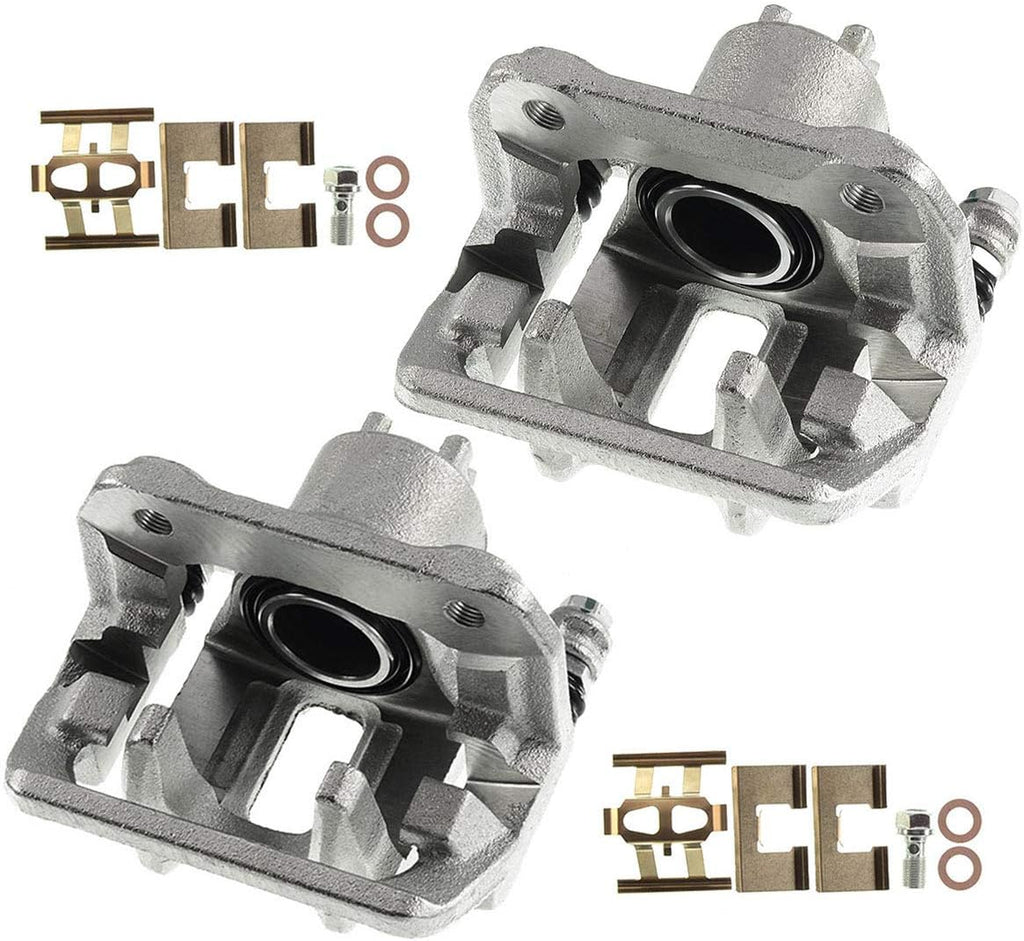 Disc Brake Caliper Assembly with Bracket Rear Driver Side R55288