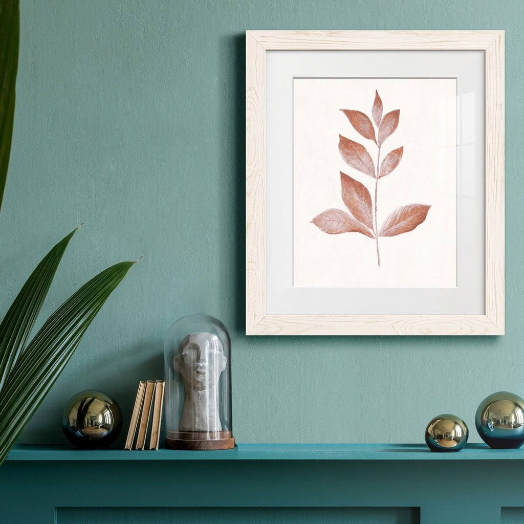 Framed Print 27.5X37.5 White S7945