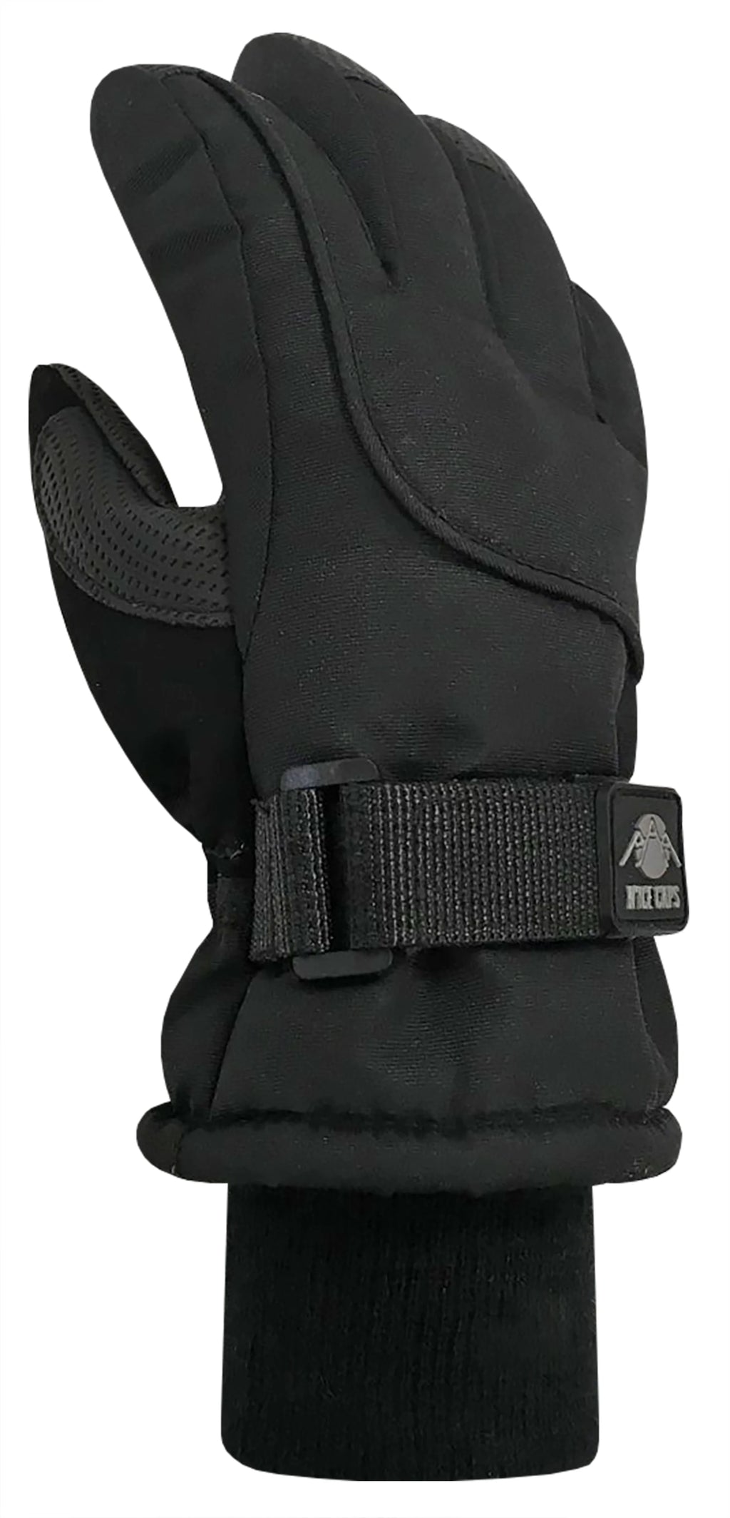 100 Gram Thinsulate Waterproof Ski Snow Winter Gloves - Black J101638