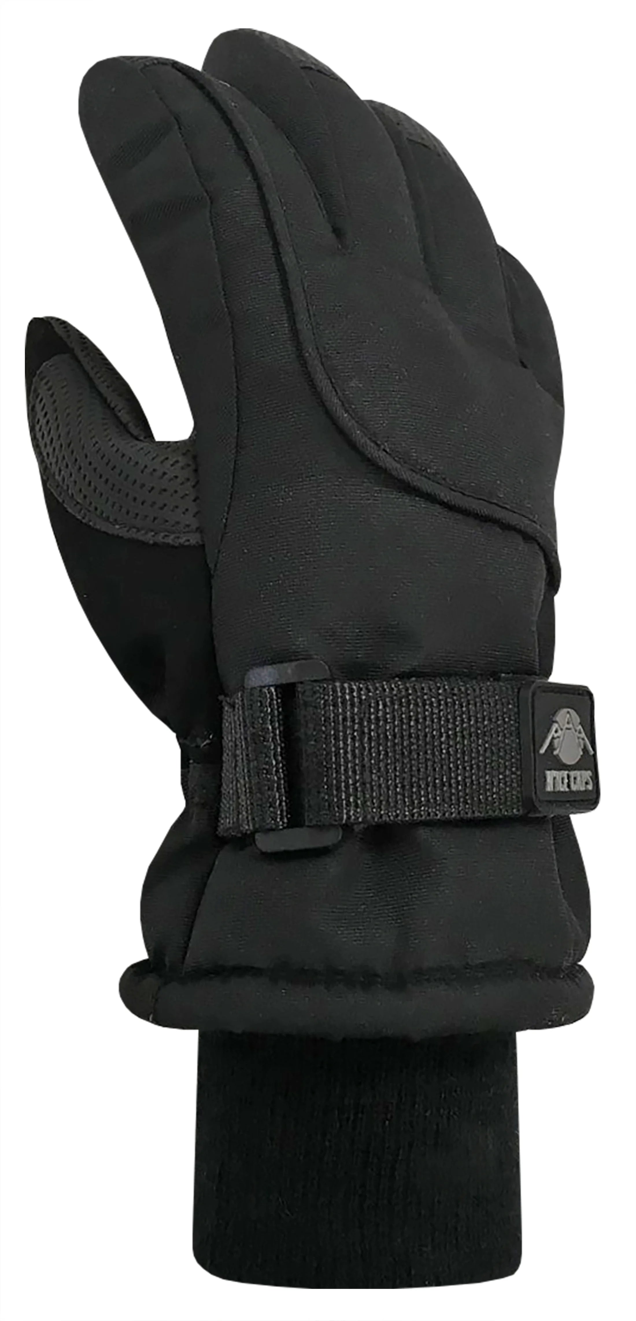 100 Gram Thinsulate Waterproof Ski Snow Winter Gloves - Black J101638