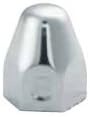 60 Chrome Metal Lug Nut Covers for 1-1/2" Lug Nuts, Pack of 2 A1451