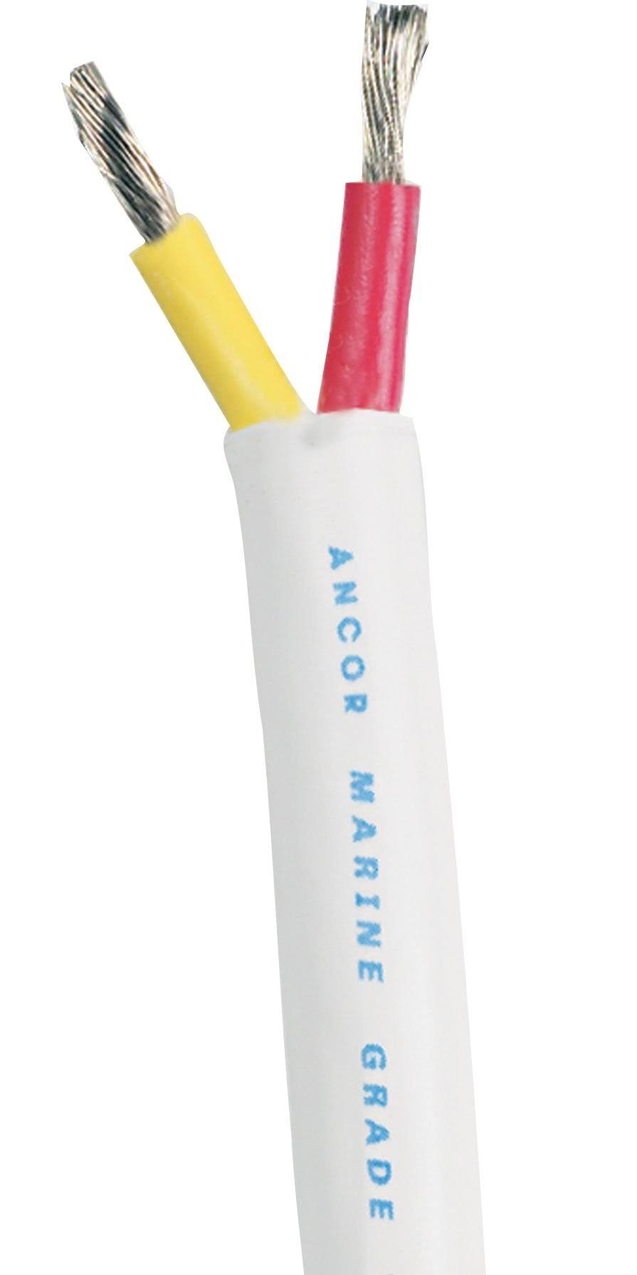 14/2 AWG 100& Red/Yellow Round Duplex Cable X14308