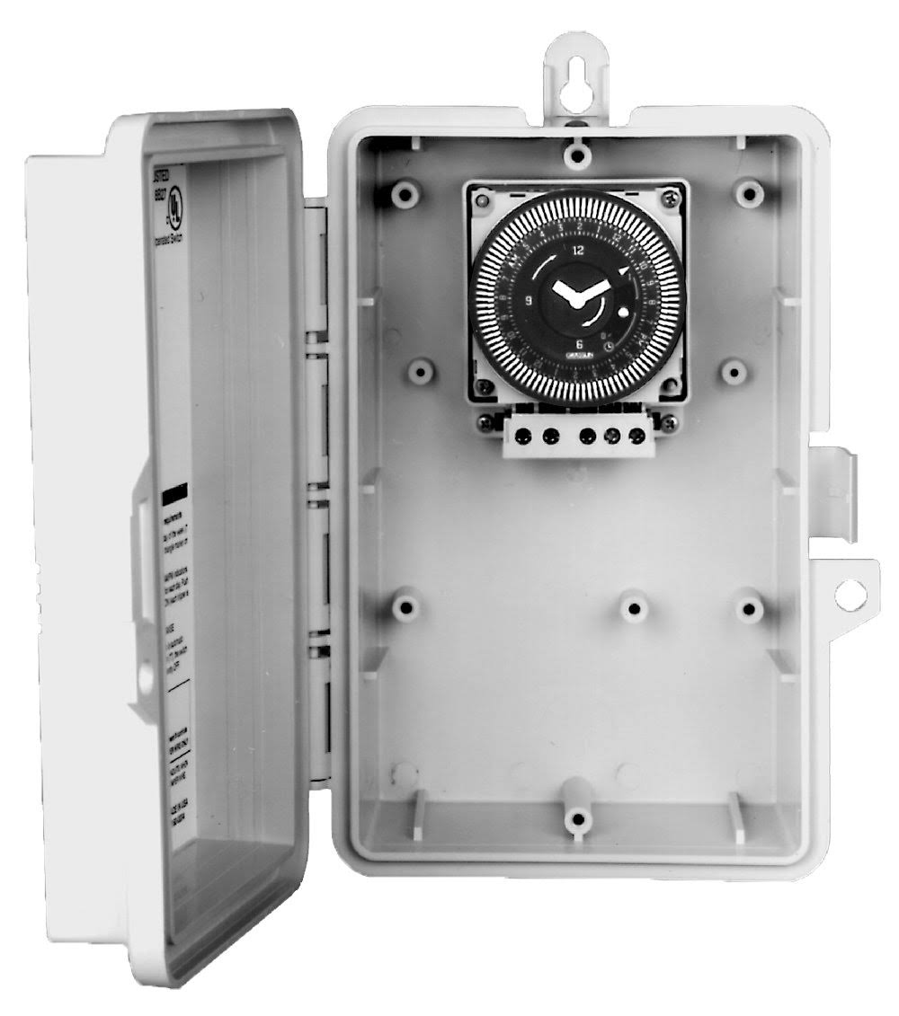 Electronic Time Switch, 24-Hour/7-Day, 120VAC P493878
