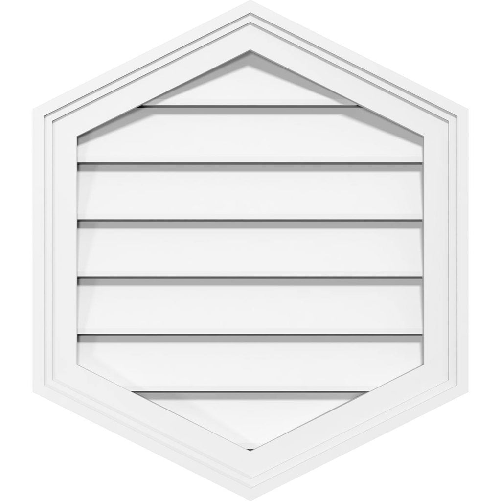 PVC Gable Vent 4/12 Pitch U893