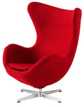 Red Miniature Egg Chair Y57489