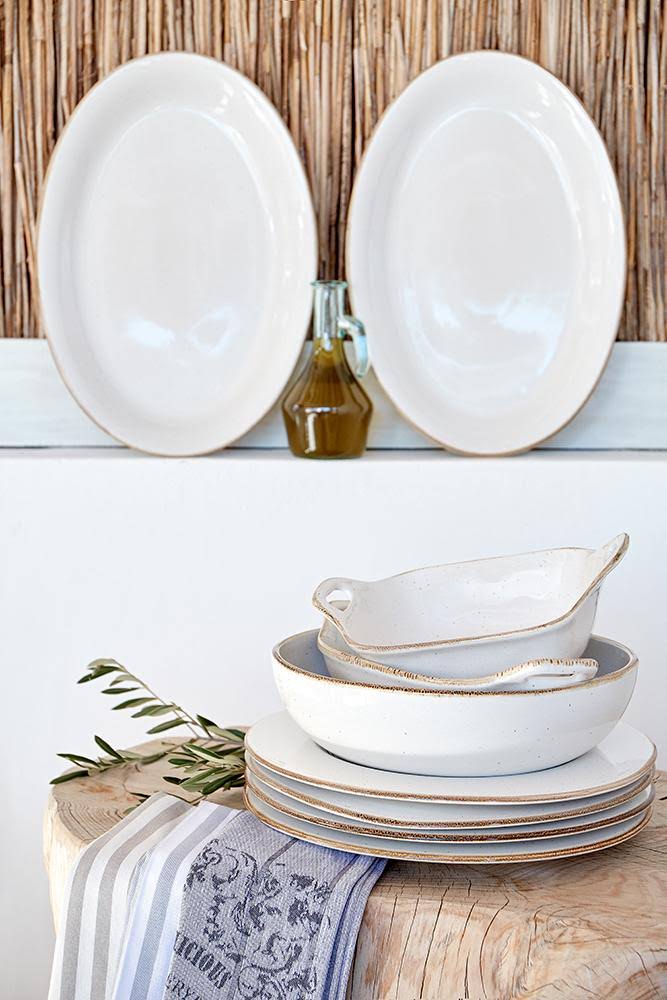 Blue Large Oval Baker T862076