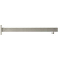 Brushed Nickel Wall Mounted Shower Arm with Flange H7704