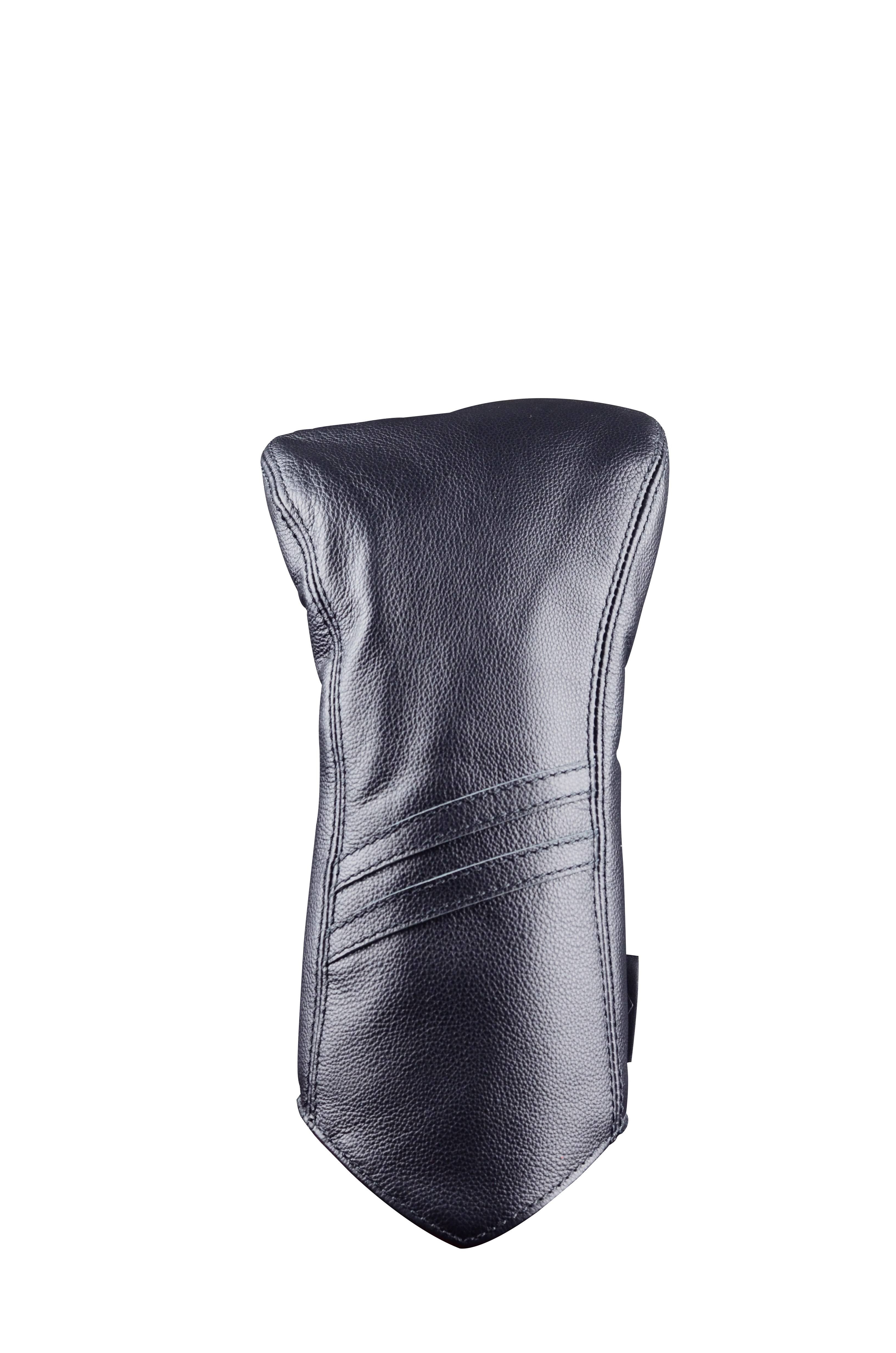 Black Leather Driver Headcover Y6548