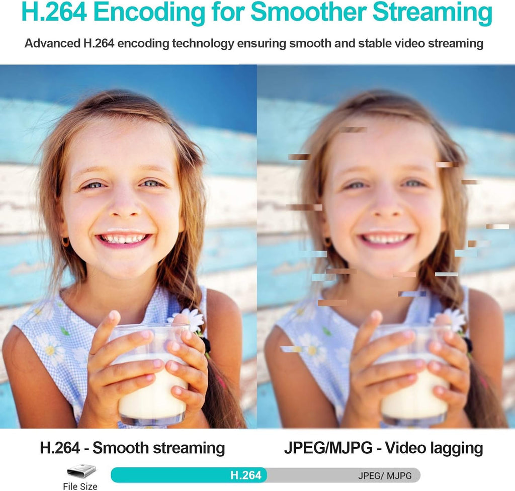 2K 4MP Zoomable Webcam with Privacy Cover & Dual Microphone O965298