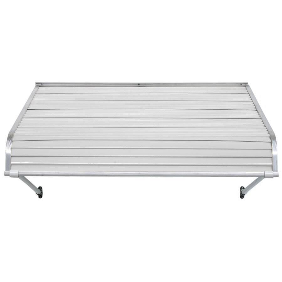 White Solid Fixed Door Awning U724204