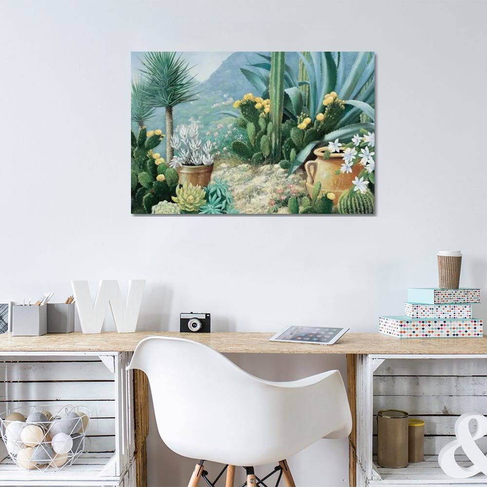 Canvas Wall Decor Prints - Cactus W7806