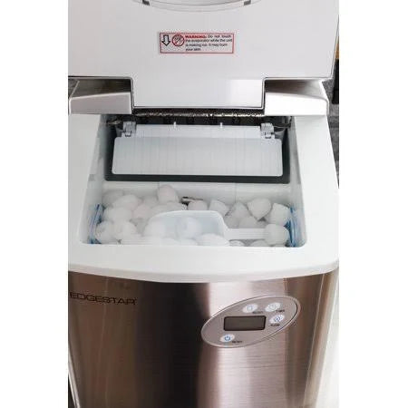 Portable Stainless Steel Ice Maker N7657