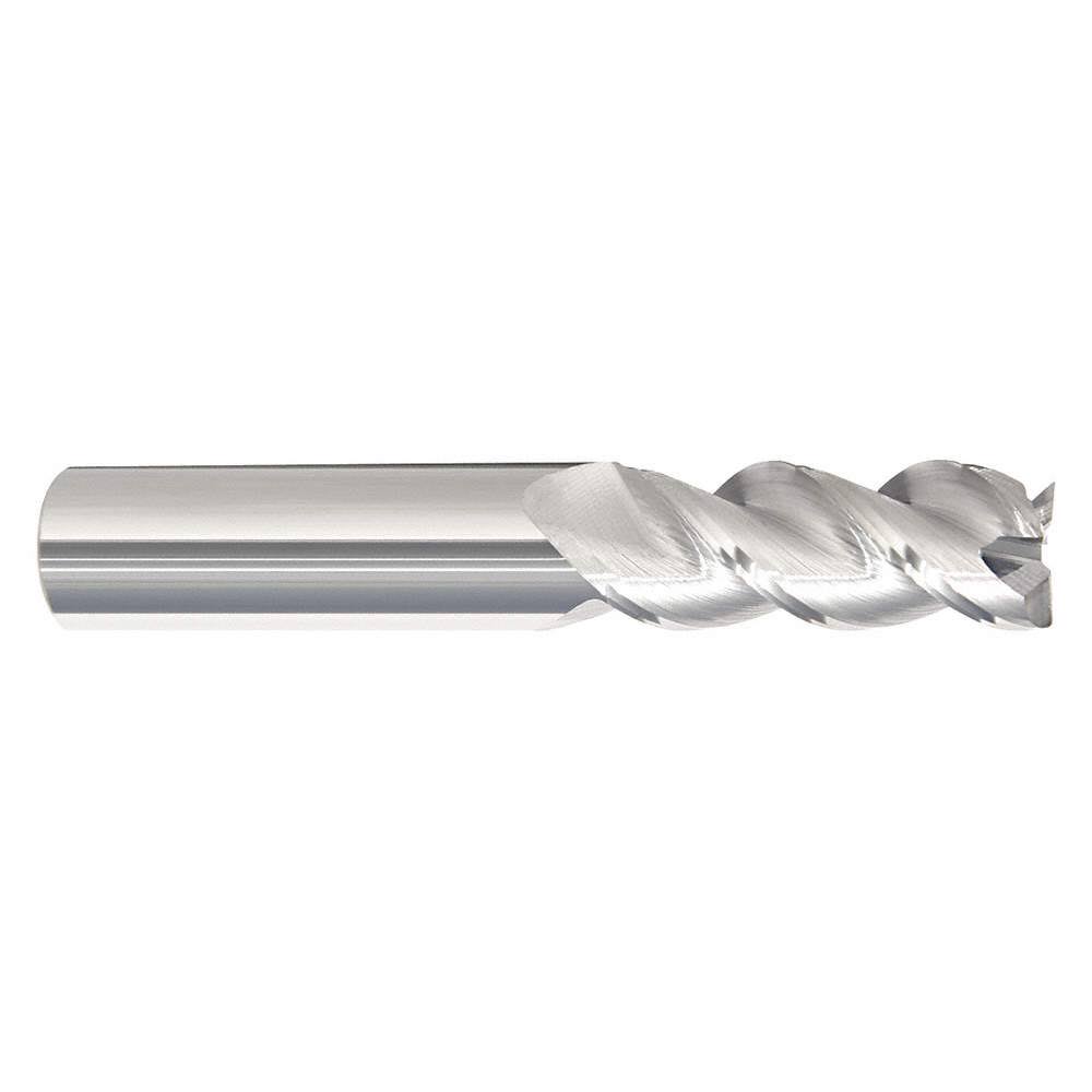 3/8x22 3 Flute Carbide End Mill for Aluminum U1883