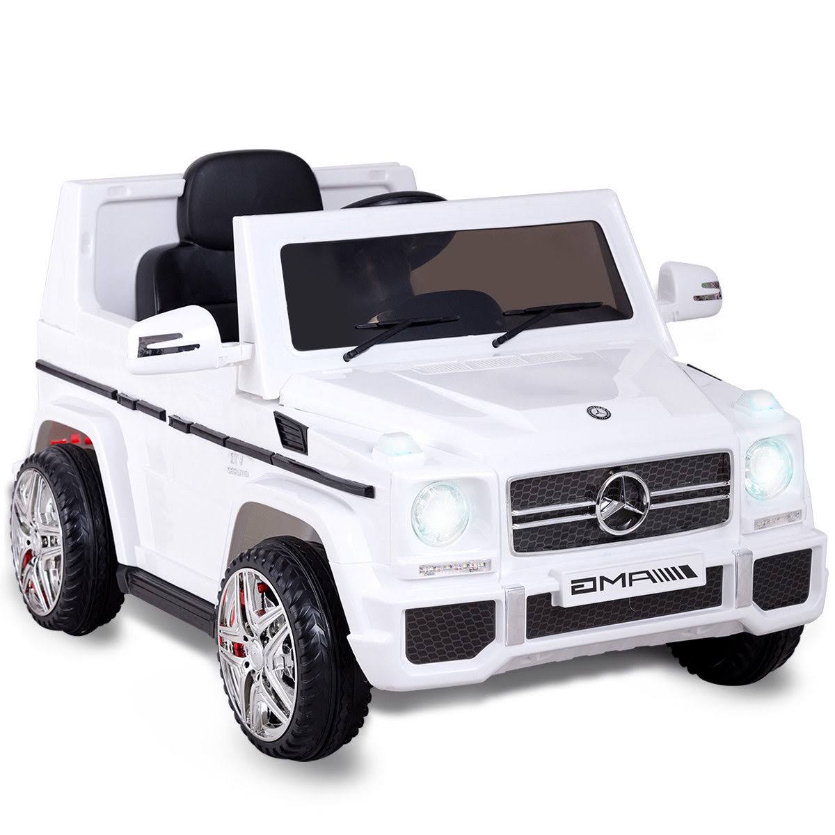 White Remote Control Kids Riding Car G781