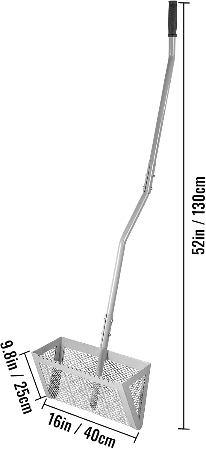 Iron Lake Weed Rake with Detachable Pole and Net V400055