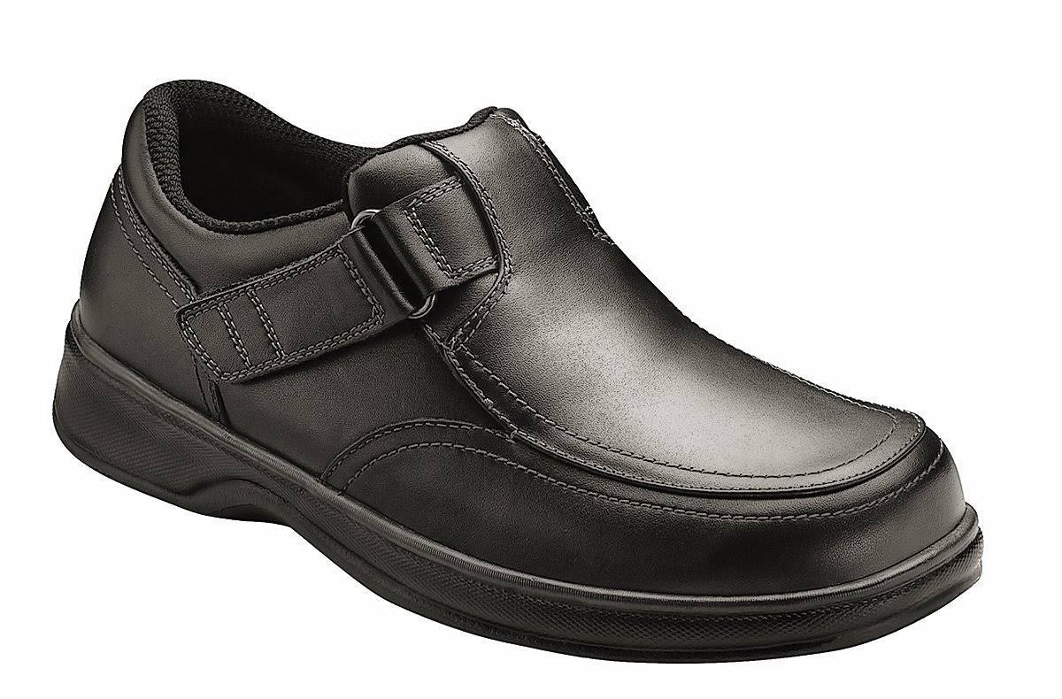 Black Leather Men's Shoes Y1723