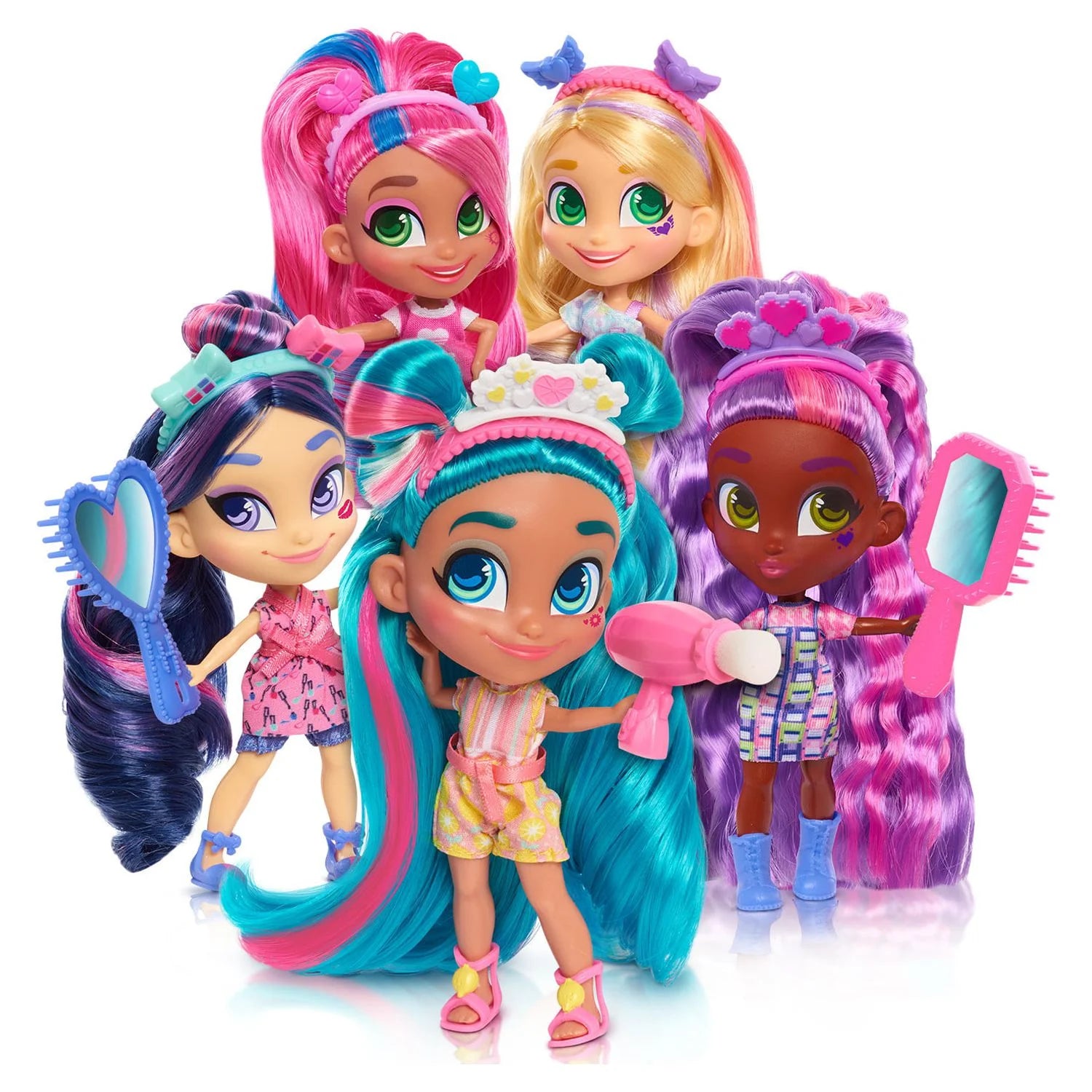 Collectible Doll Color Magic Blow Dry Besties Series 6, Kids Toys for Ages 3 Up M53885