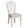 Antique White Desk Chair U864