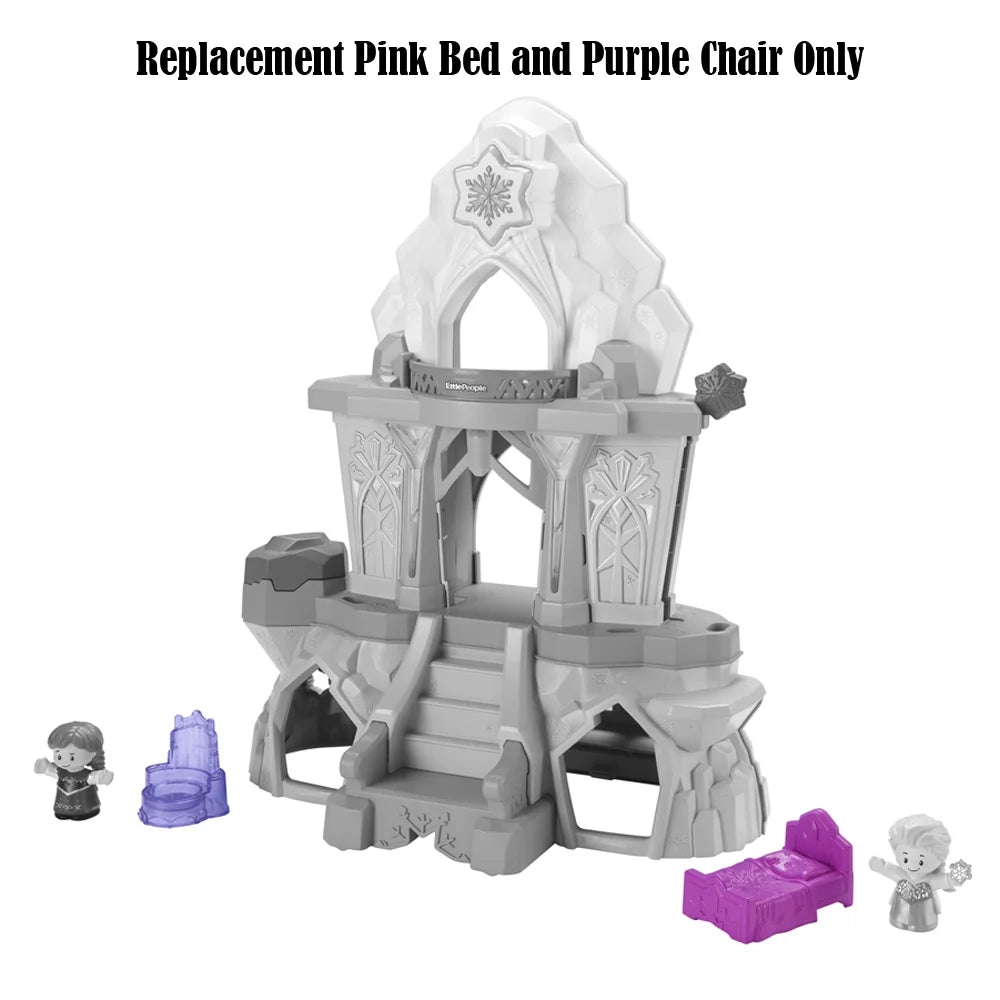 Replacement Pink Bed and Purple Chair A646