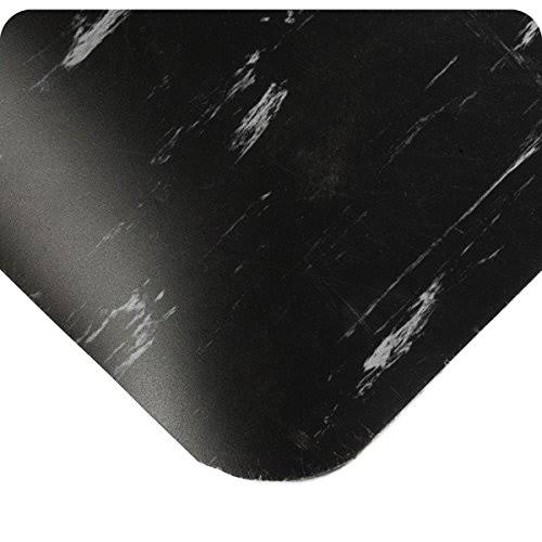 Ultrasoft Tile-Top Mat, black, 3X 11 ft. V411804