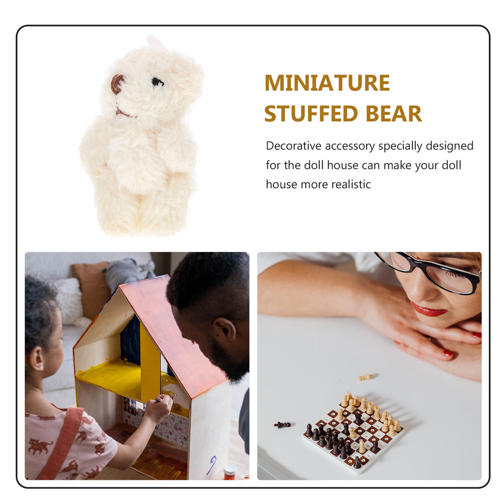Miniature Plush Bear Doll I3340