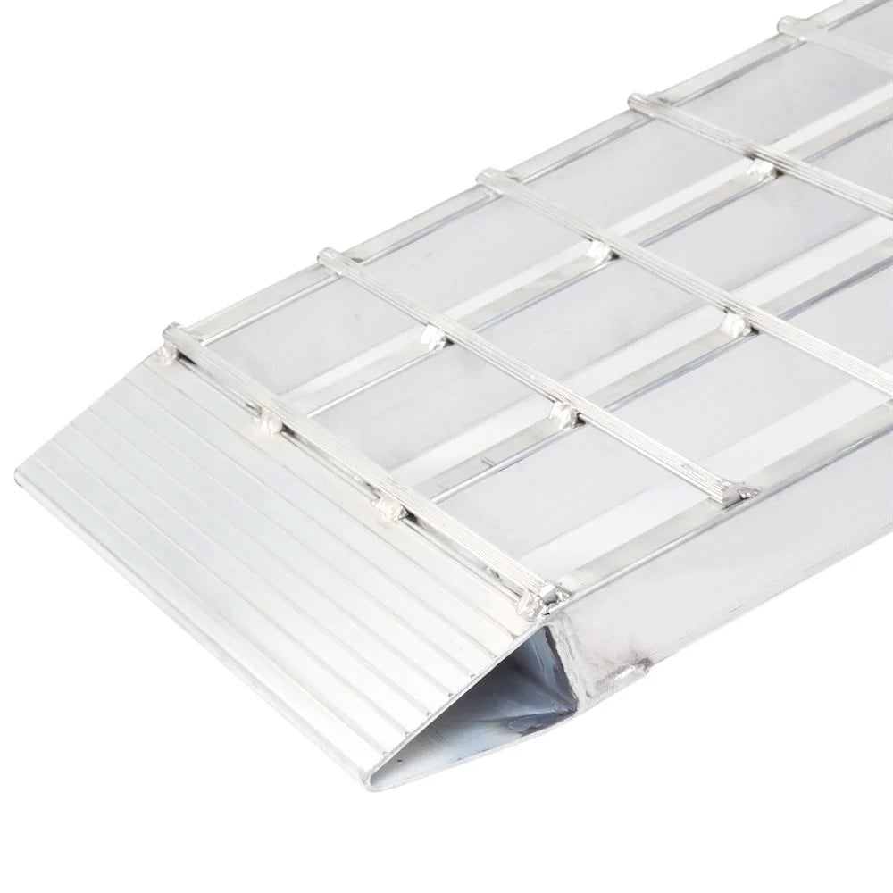 Aluminum 120in Folding Single Runner Motorcycle Ramp M818324
