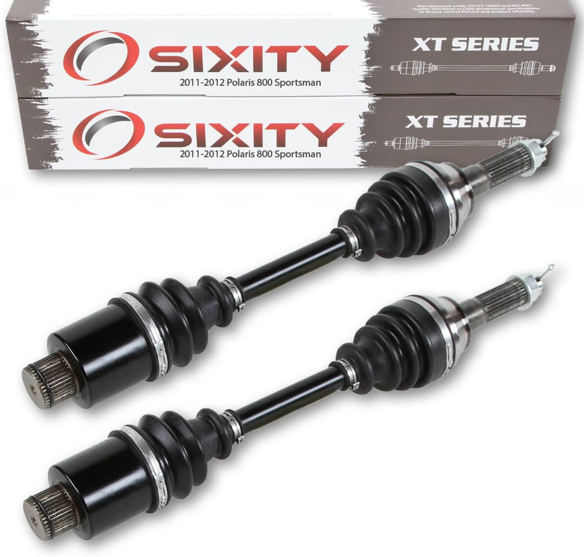 Rear Left Right Axles XT Pair for Polaris 800 Sportsman 4X4 A7411