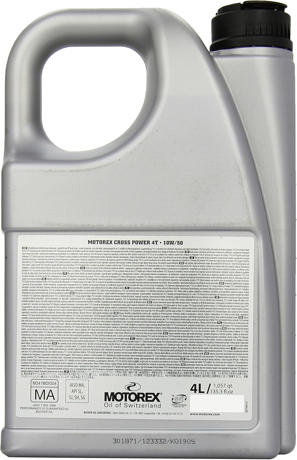 10W50 4T Oil 4L Pack of 2 L8751