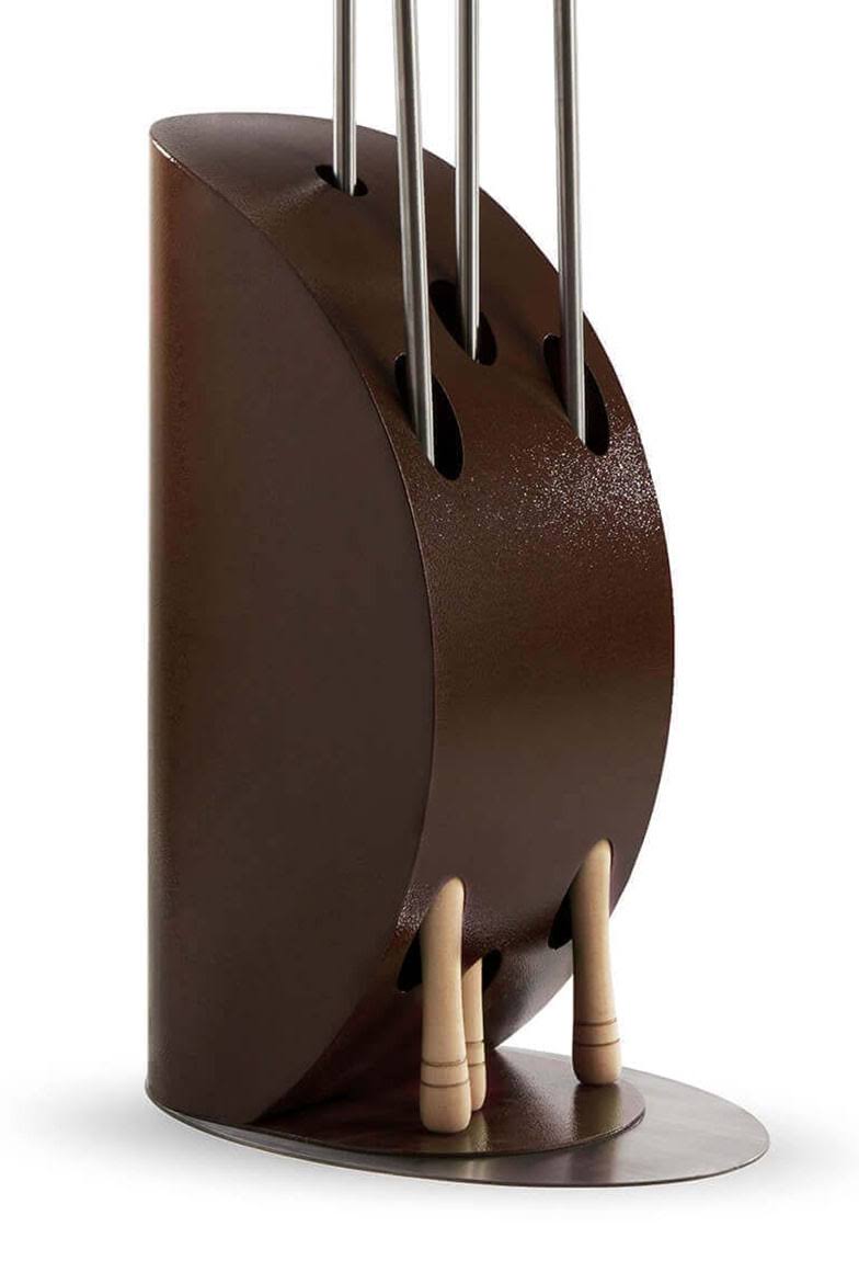 Copper Pizza Peel Holder J737