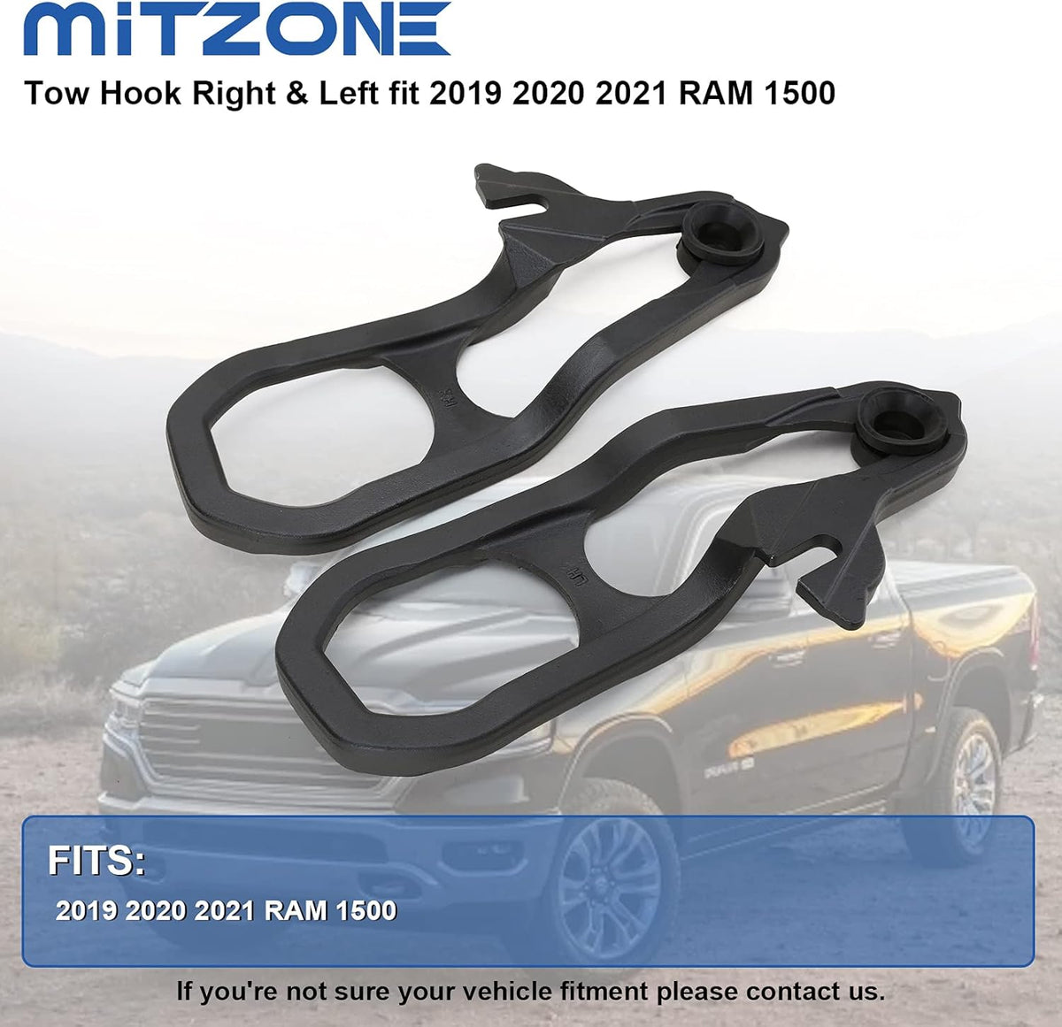 Front Tow Hooks Right & Left with Bushing H868851