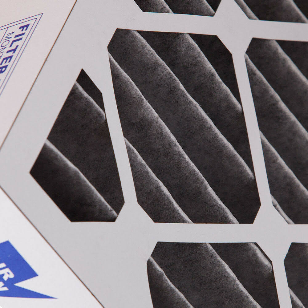 20x25x4 MERV 12 Pleated Carbon Air Filters 6 Pack S9649