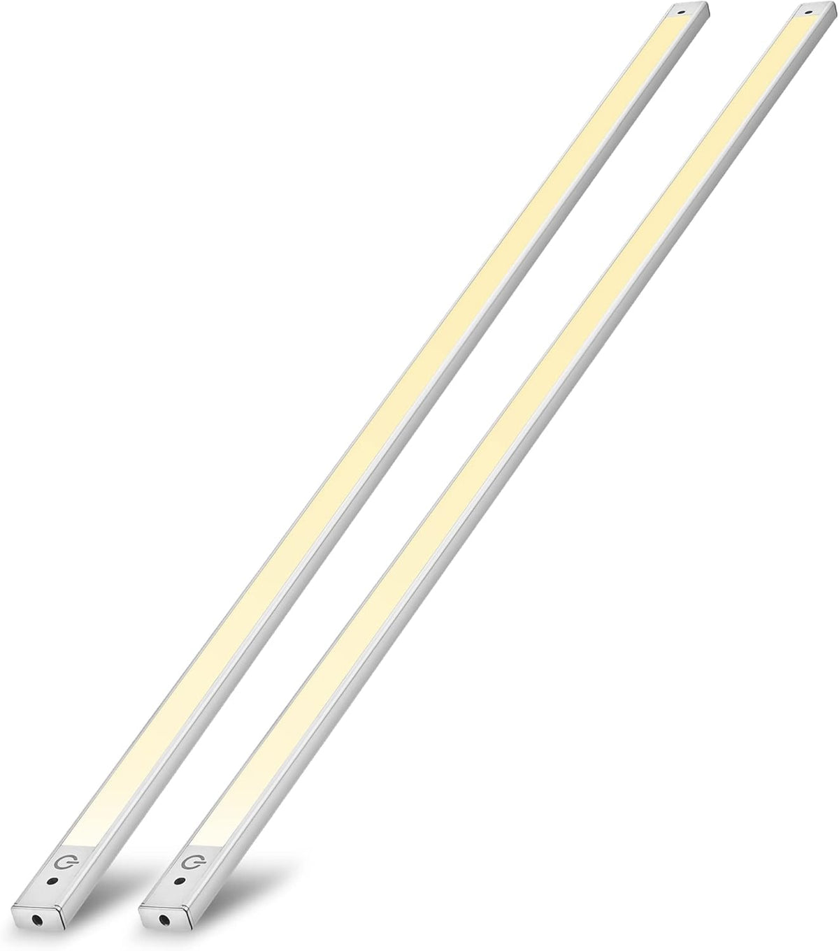 2-Pack 48” Under Cabinet LED Lighting 4000K with 12V Adapter and Sensor Switch B579