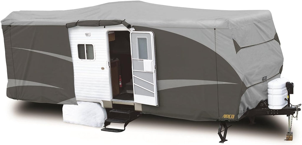 Gray Travel Trailer RV Cover O18254