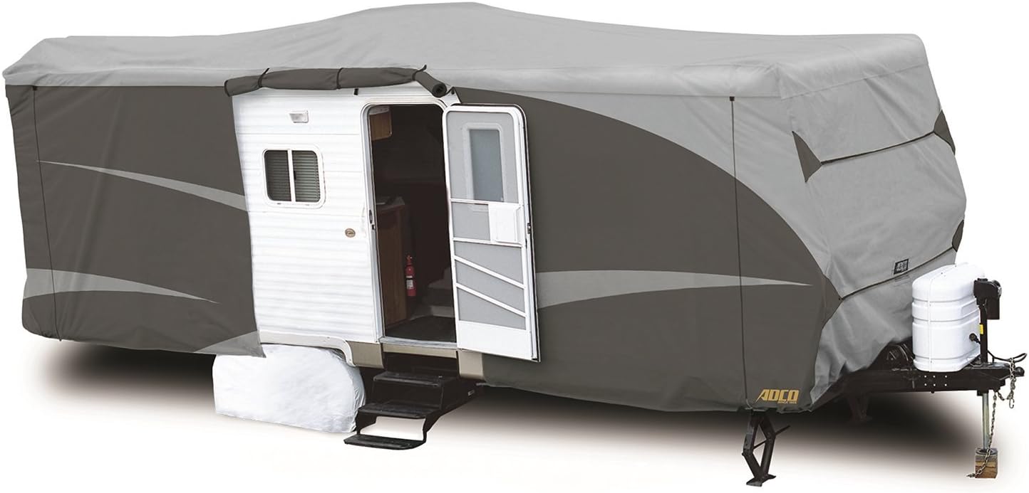 Gray Travel Trailer RV Cover O18254