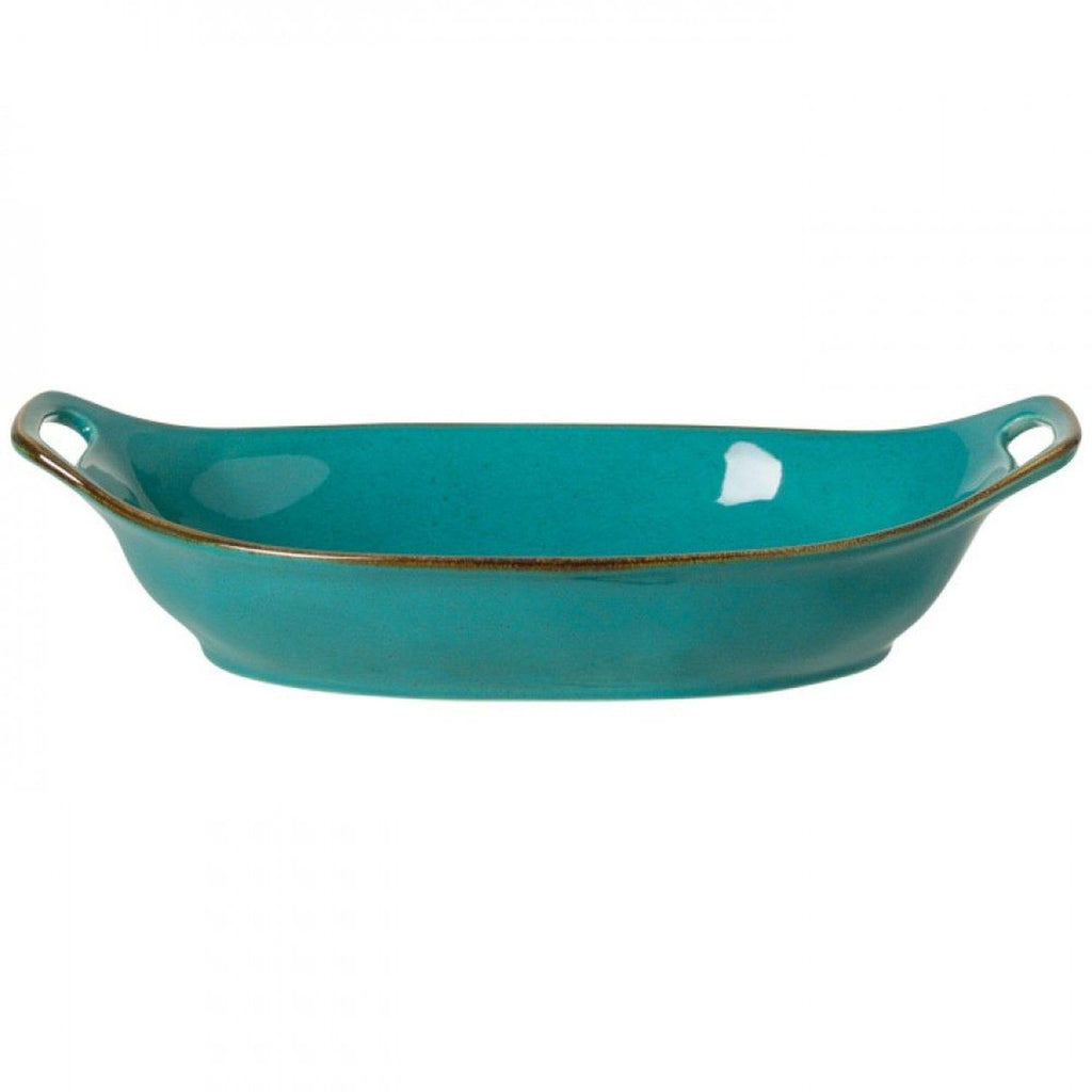 Blue Large Oval Baker T862076