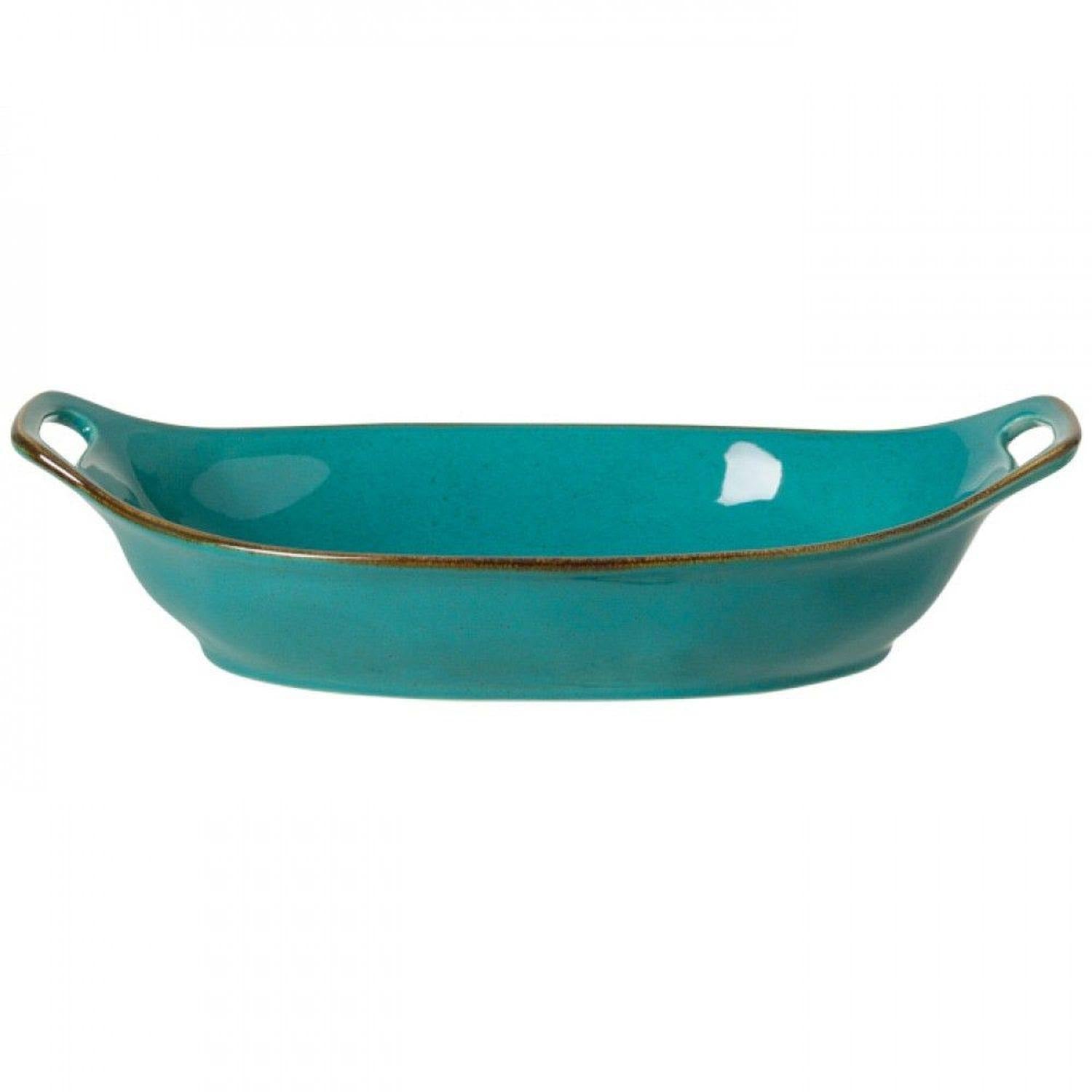 Blue Large Oval Baker T862076