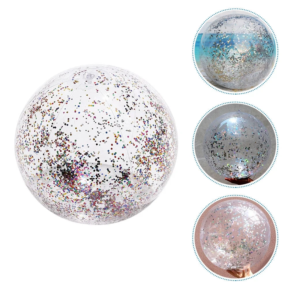 Transparent PVC Inflatable Beach Ball J7760