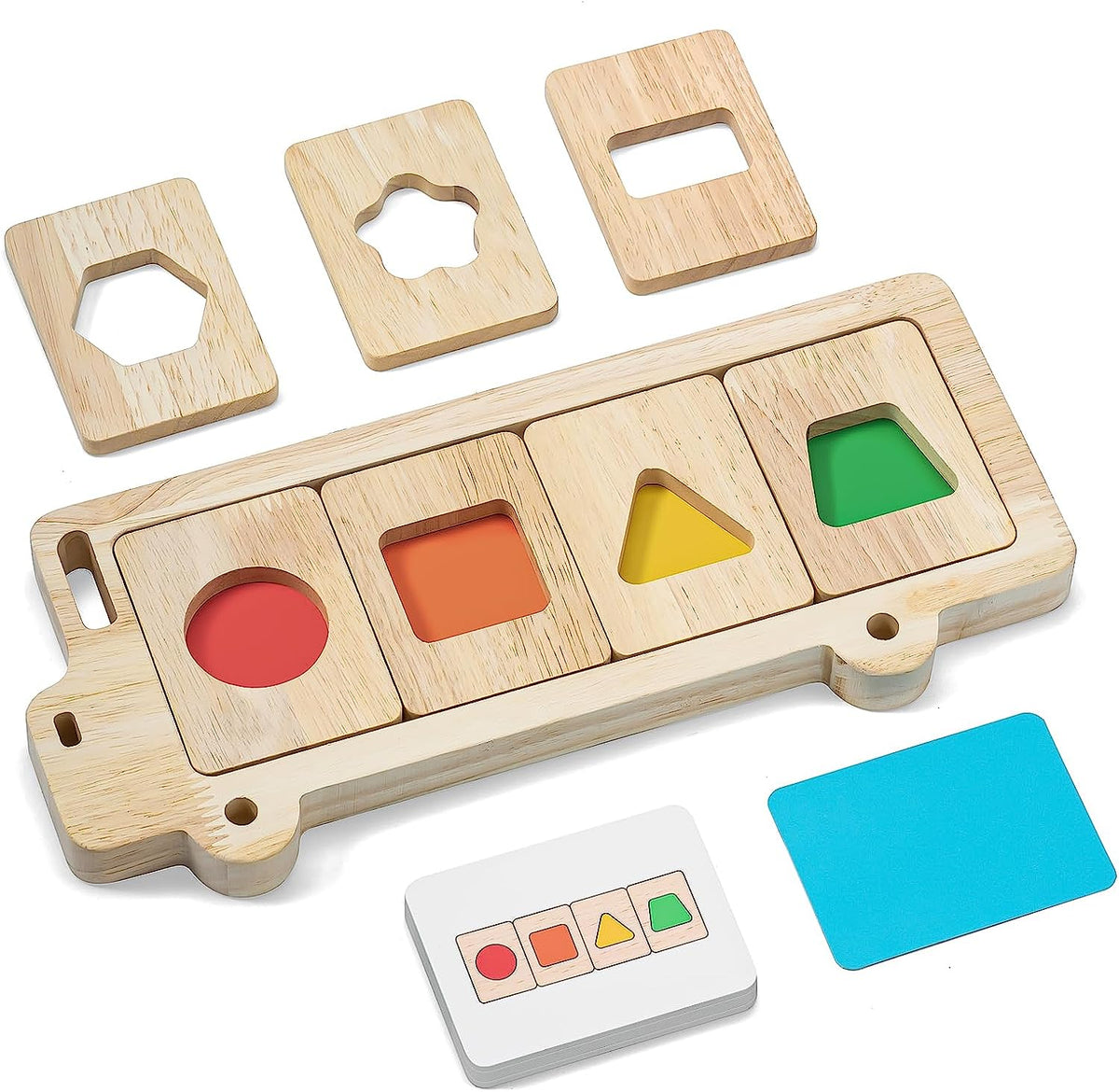 Montessori Color Shape Sorting Educational Toy for Toddlers N79646