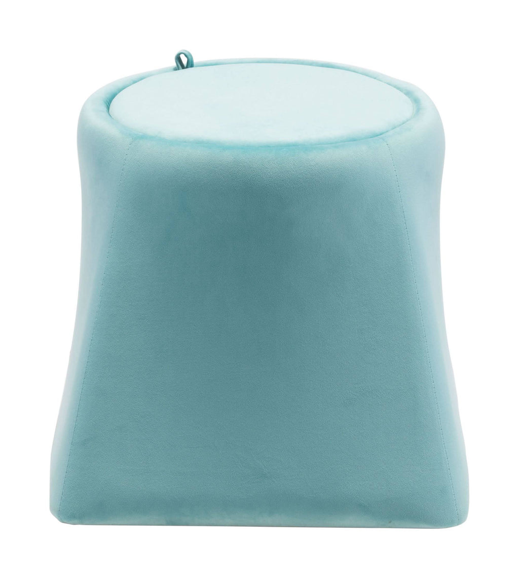 Green Velvet Ottoman C456424