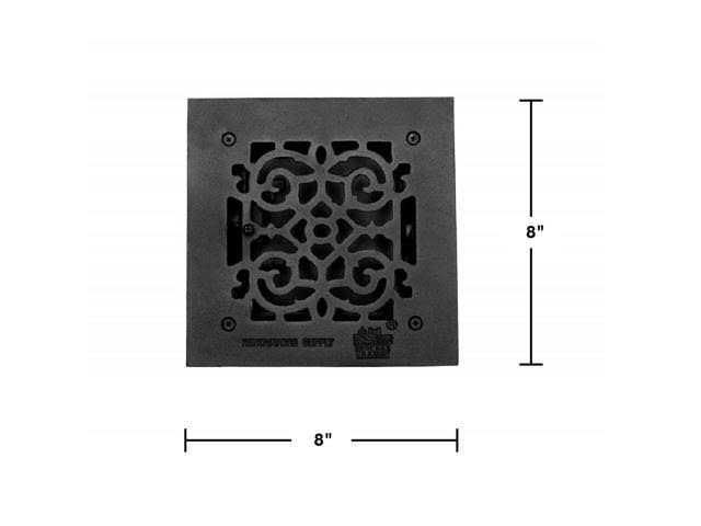 Cast Floor Heat Register Vent 6x22 S469
