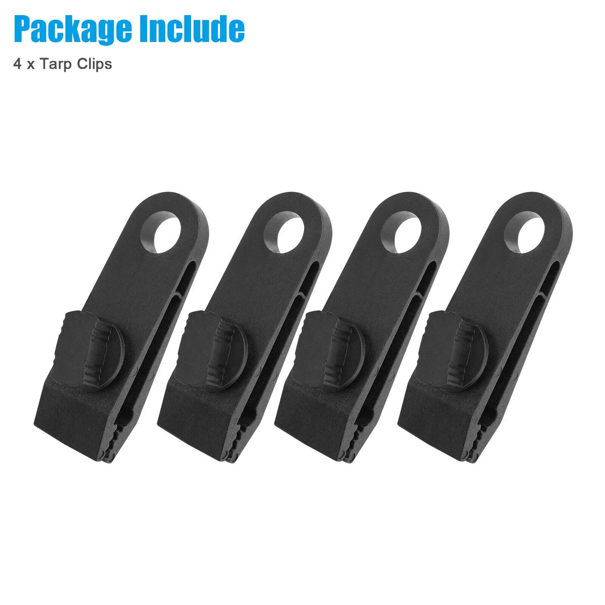 Reusable Heavy Duty Tent Clips for Tarp Awning Clamp Holder S9027