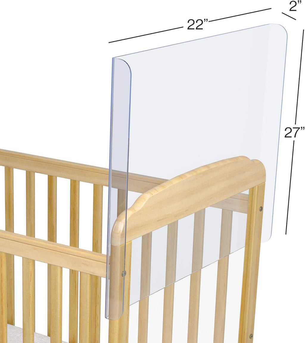 Clear Plexiglass Crib Divider Single Panel L69586