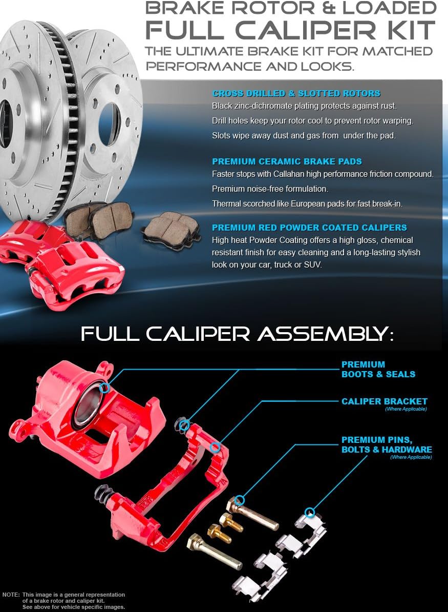 5 Lug Rotors and Metallic Brake Pads F463